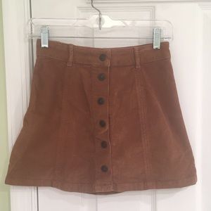 NWT American Eagle Corduroy Skirt